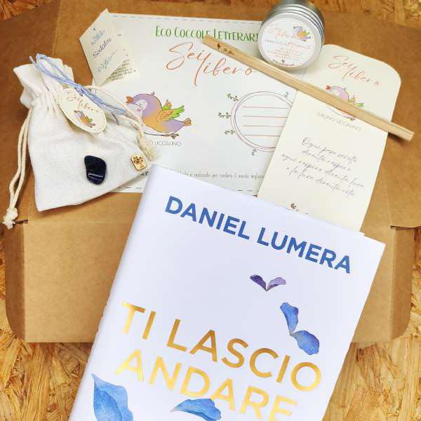 BOX ECO COCCOLE LETTERARIE SEI LIBERO Ti lascio andare